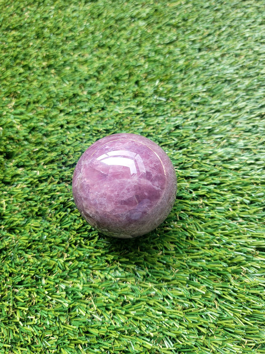 Lavender Rose Quartz Sphere