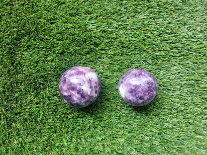 Purple Mica Spheres