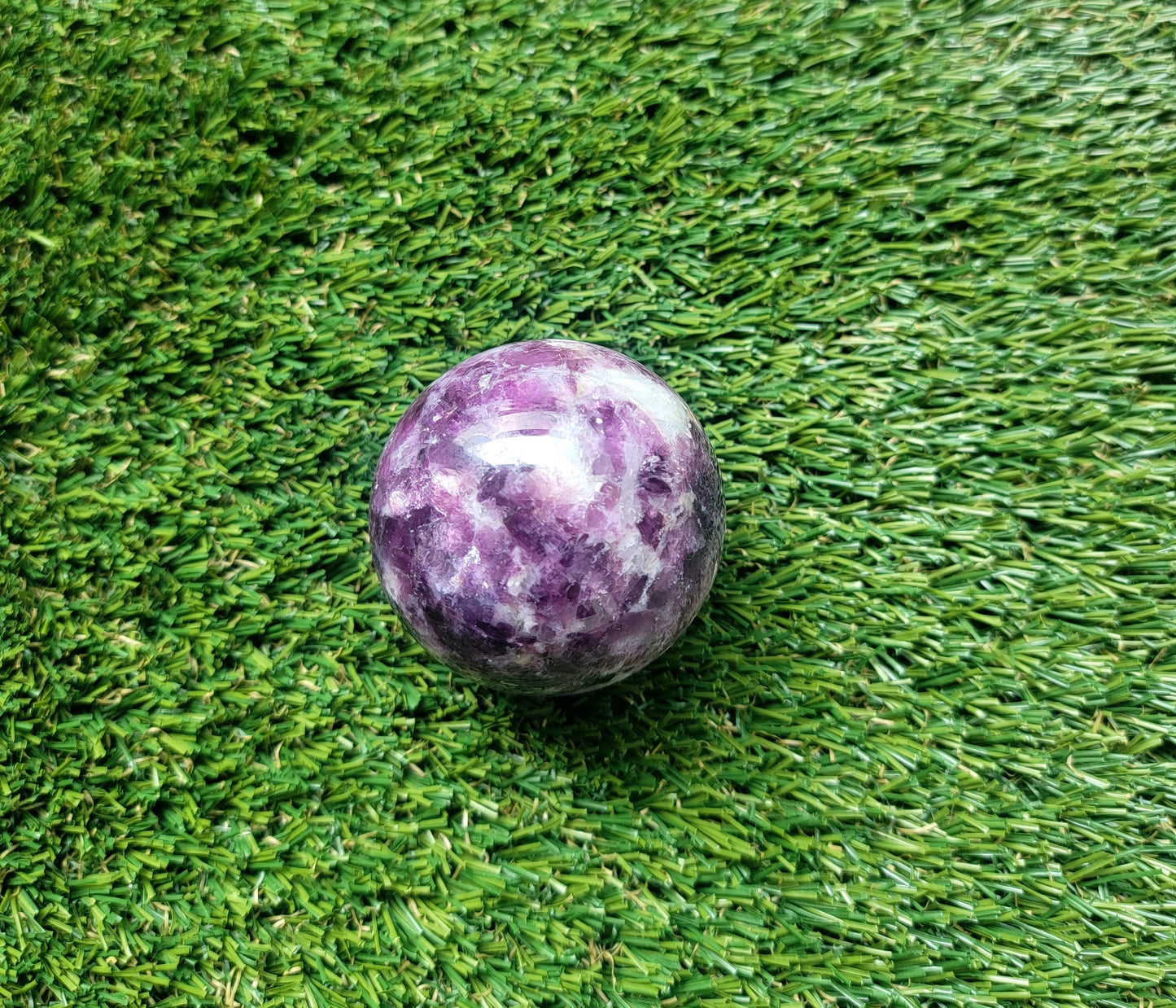 Purple Mica Spheres