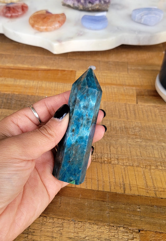 Blue Apatite Tower