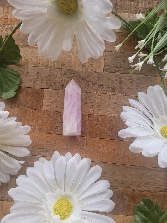 Kunzite with Mica