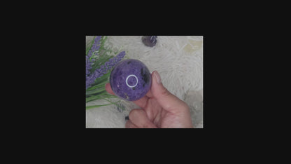 Charoite Sphere